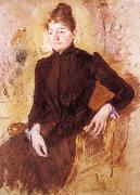 The woman in Black Mary Cassatt